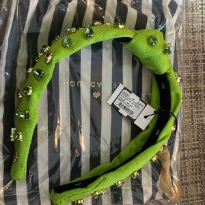 Lele sadoughi lime slim Embellished Headband